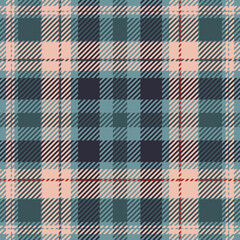 Stylish pastel and teal plaid pattern. Perfect for textile design, fashion, wallpaper, and website backgrounds.  Creates a modern yet classic feel. Ideal for autumn/winter projects.
