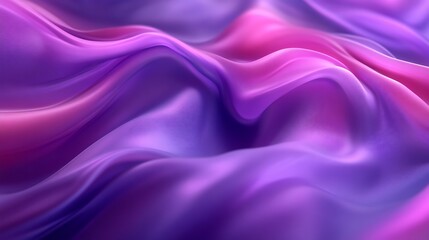 Obraz premium Abstract Purple and Pink Draped Fabric Waves