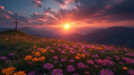 The peaceful sunset during Good Friday indicates the end of a chapter