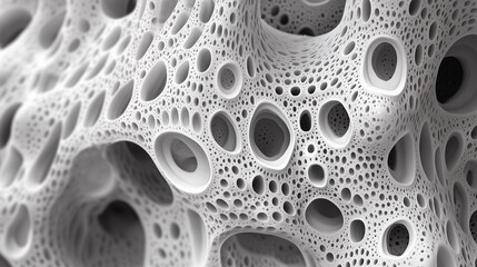 black and white fractal