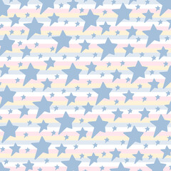 Fototapeta premium Abstract pattern with stars, creative, beautiful vector background.
