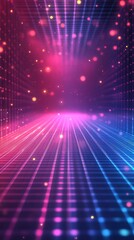 Stunning abstract digital background with dazzling futuristic light beams glowing particles and vibrant colorful gradients  Captivating and mesmerizing sci fi inspired design with a high tech modern