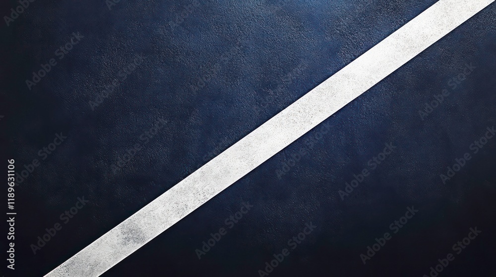 Poster abstract dark blue textured background with a diagonal white stripe.