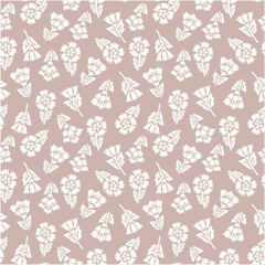 Allover floral print pattern repeat vector file, Floral block print, Ditsy floral print