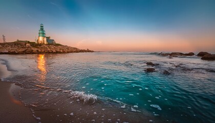 Fototapeta premium The Whisper of Mermaid's Tears in an Enchanted Ocean Elixir