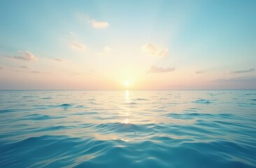 horizon sea water surface background banner. Inspire nature landscape coast. Beautiful wonderful tropical island paradise. Beach sunrise summer vacation