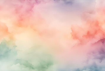 abstract colorful background with clouds