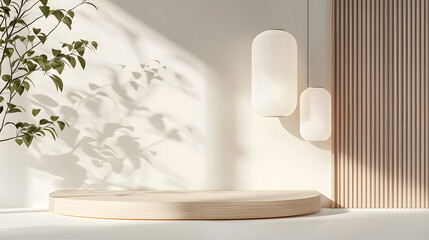 Minimalist interior design showcase modern living space decor inspiration bright light aesthetic viewpoint serenity concept