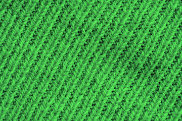 green wool fabric texture