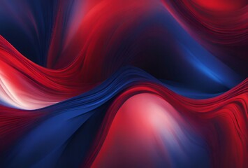 Obraz premium abstract red wave background