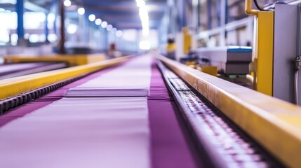 Industrial Conveyor Belt System: Modern Manufacturing Process