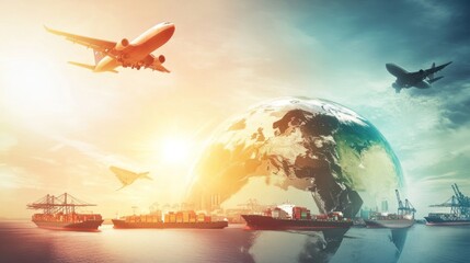 Global Trade and Transportation: A Worldwide Network of Commerce