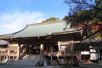 宗像市の鎮国寺本殿、