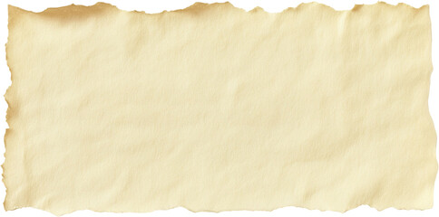 old torn paper isolated