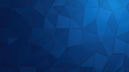 Obraz premium Abstract Blue Low Polygonal Geometric Background Texture Design for Modern Presentations and Digital Projects