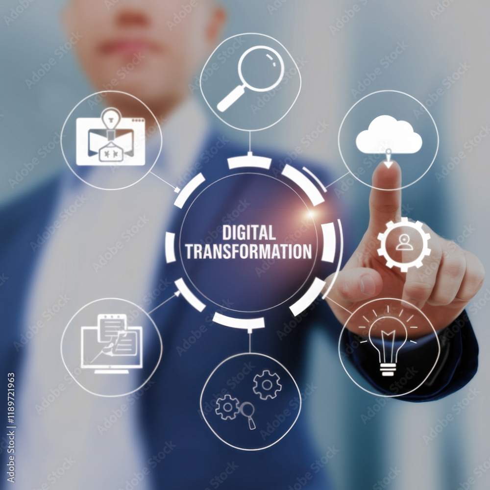 Poster Digital Transformation Technology Strategies for Optimizing and Automating Business Processes Effectively
