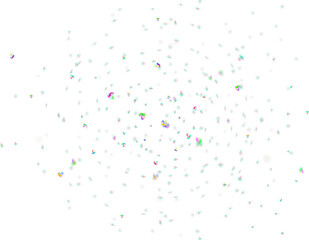 Holographic Hearts Confetti, Confetti Clipart
