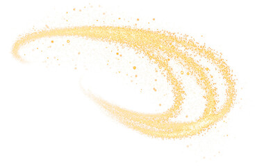 Golden Sparkle and Glow Photo Overlay, in the air