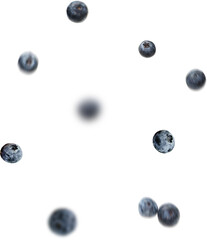 Falling Blueberry PNG clipart, Blueberry in the air, Motion, Photo Effect