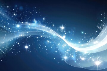 charming space background filled with stars and cosmic elements