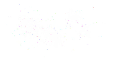 Pastel Rainbow Bokeh Photo Overlay, PNG Bokeh Clipart, Photo Effect