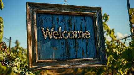 Obraz premium A festive background featuring shimmering lights and sparkles, with the text 'Happy Eid Mubarak' prominently displayed, celebrating a joyful occasion