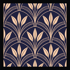 Vector seamless pattern with decorative elements. Vintage background. Can be used for wallpaper, 
pattern fills, web page background,surface textures.