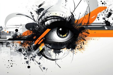 Obraz premium eyecatching vector banner showcasing abstract graphic designs