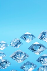 Fototapeta premium Abstract diamond jewellery background