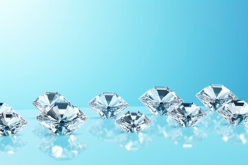 Abstract diamond jewellery background