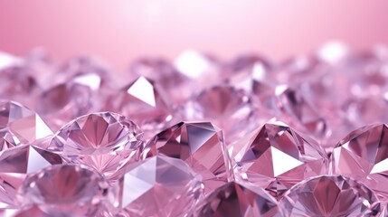 Abstract diamond jewellery background