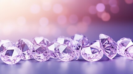 Abstract diamond jewellery background