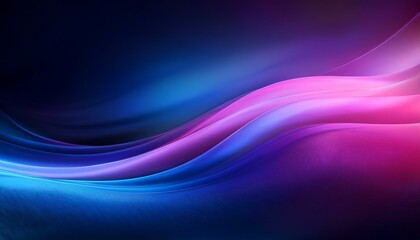 Fototapeta premium Abstract Waves of Blue and Pink