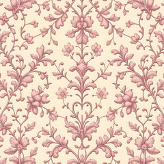 Fototapeta premium seamless pattern with flowers