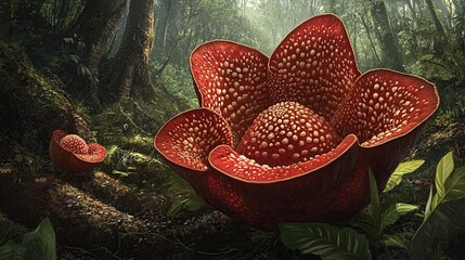 Rafflesia Arnoldii: The Corpse Flower in the Rainforest