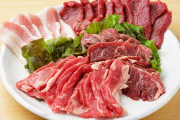 牛肉　豚肉　食材
