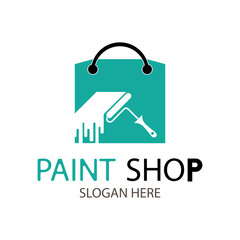 online paint shop logo design