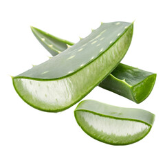 Alovera on transparent isolated background