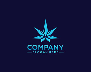 Obraz premium CBD Logo