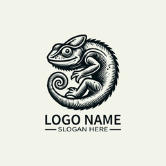 Hedgehog Logo Design, Prickly Animal Logo, Cute Animal Logo, Nature Logo with Hedgehog, Nocturnal Animal Logo