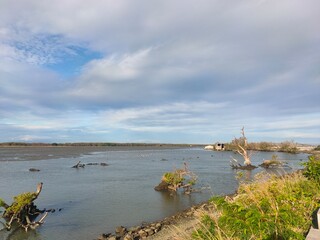 Malabon dike on a cold January 2025 morning