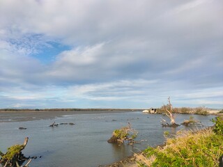 Malabon dike on a cold January 2025 morning