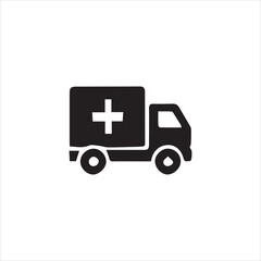 ambulance car icon