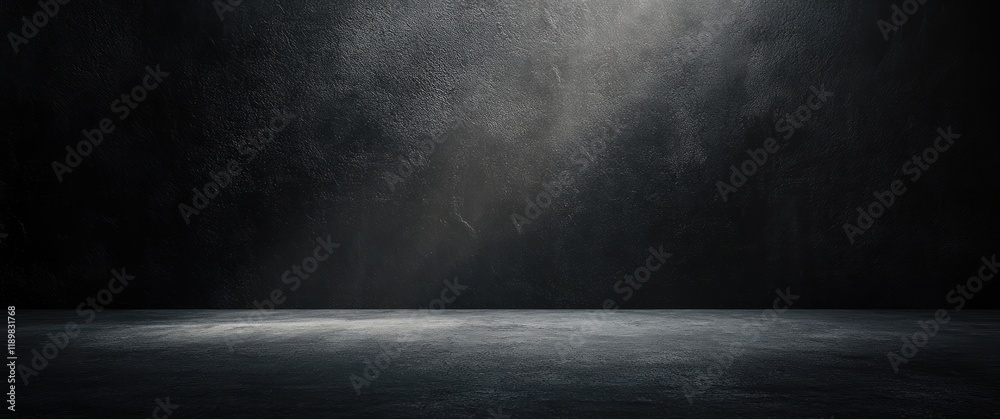 Poster black abstract background modern minimalism studio interior light texture design concrete shadows sp