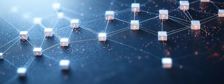 Networking Connections and Community Support Concept