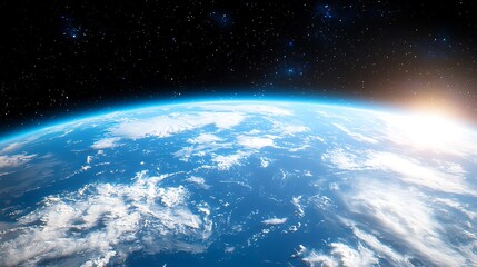 Obraz premium Tropical Cyclone from Space