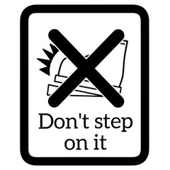 Obraz premium Packaging icon set of fragile care signs and symbols on a white background