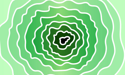Abstract circles pattern irregular shape green background. nature elegant background.