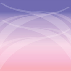 Abstract background with soft pink and purple gradient and white curved lines.