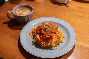 ミートソーススパゲッティ